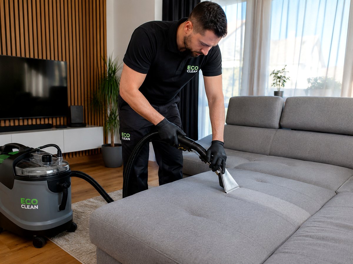 Eco Clean podczas prania mebli tapicerowanych