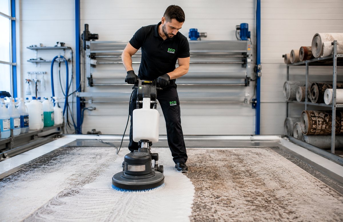Profesjonalne pranie dywanów w Eco Clean